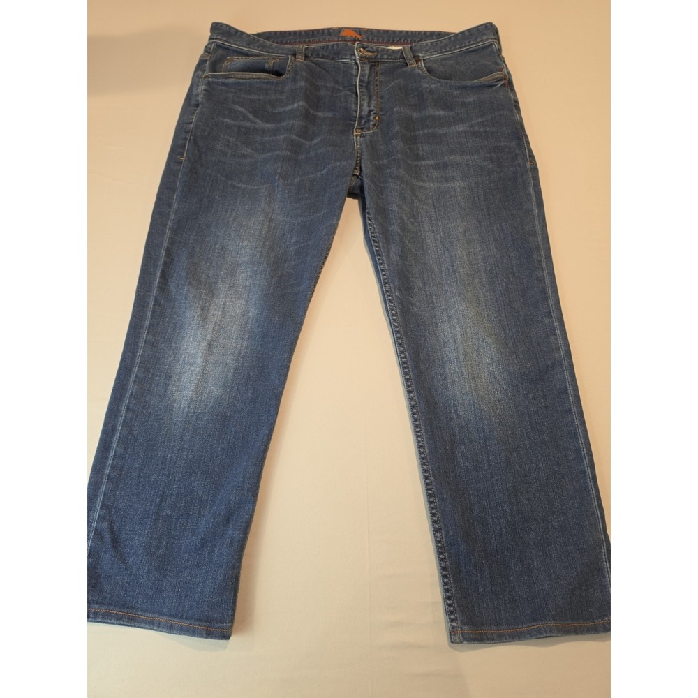 Tommy Bahama Authentic Mens Denim Jeans Size 40x30 Medium Wash Carmel Vintage